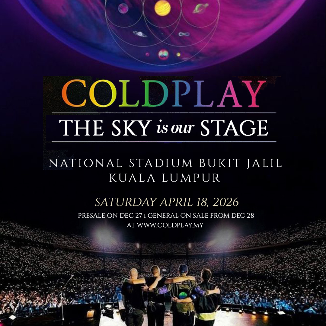 COLDPLAY : THE SKY IS OUR STAGE